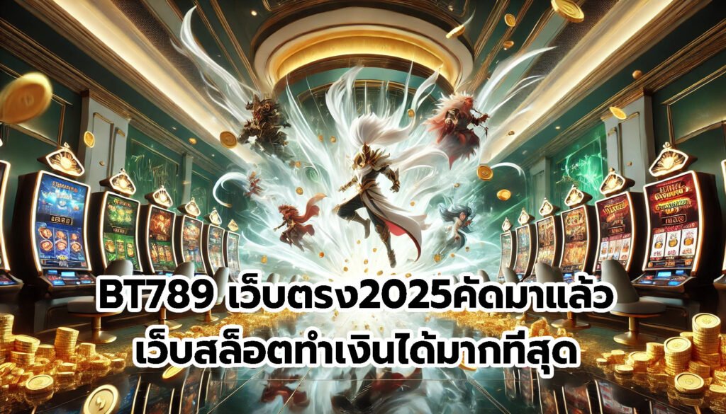 BT789 เว็บตรง2025คัดมาแล้ว เว็บสล็อตทำเงินได้มากที่สุด