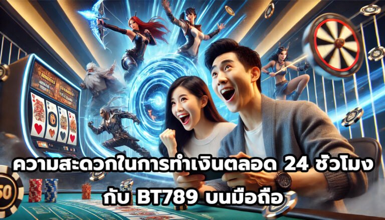 ความสะดวกในการทำเงินตลอด 24 ชั่วโมงกับ BT789บนมือถือ-9