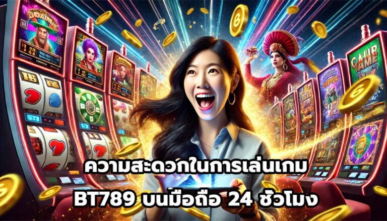 ความสะดวกในการเล่นเกม BT789บนมือถือ 24 ชั่วโมง-7